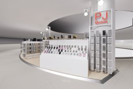 ออกแบบ ผลิต และติดตั้งร้าน : ร้าน PJ Mobile 
